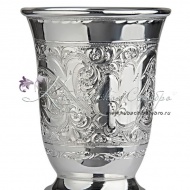 Большая стопка из серебра 999 пробы на 80 мл , арт №1289