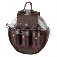 Серебряный подарочный набор с оксидированием, арт №7102