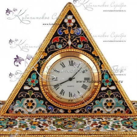 Набор настольный из серебра с горячей эмалью!