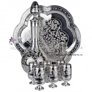 Сервиз коньячный в исполнении