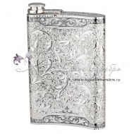 Фляга серебряная