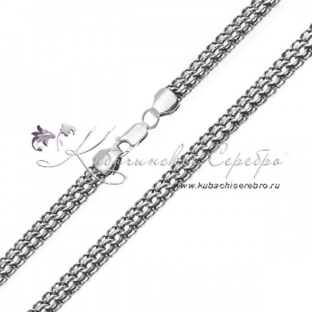 Цепь серебряная  Цепь серебряная Кобра, ширина 7 мм