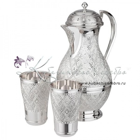 Набор для сока и воды 925 пробы 