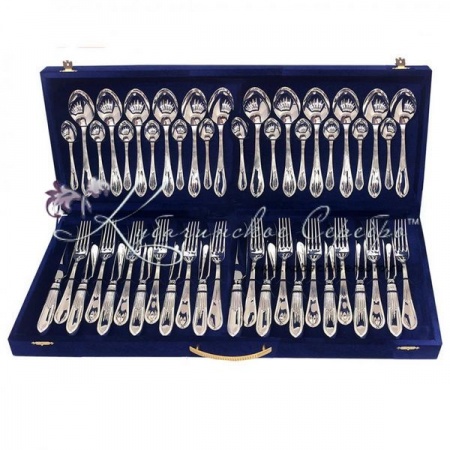 Набор столовых приборов 48 предметов на 12 персон Эдем