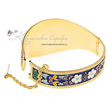 Браслет с горячей эмалью 