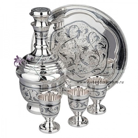 Сервиз водочный в исполнении  Сервиз водочный в исполнении Эксклюзив