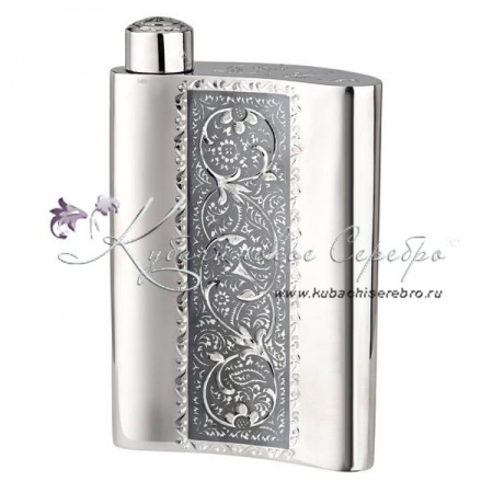 Фляга с чернением на 200 мл