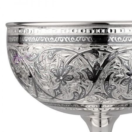 Конфетница (вареньица) с алмазной огранкой