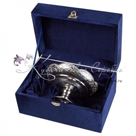 Конфетница серебряная серия Лайт