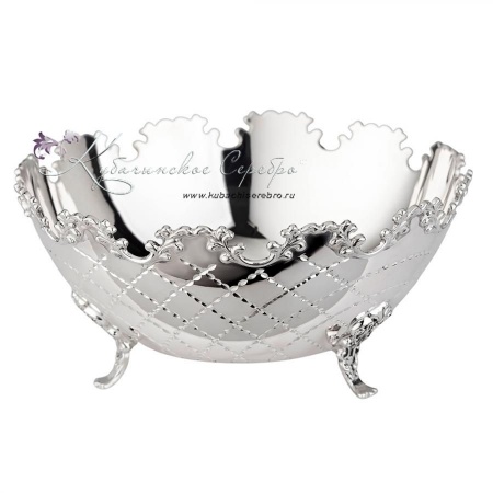 Конфетница с алмазной огранкой Жасмин (Новинка)