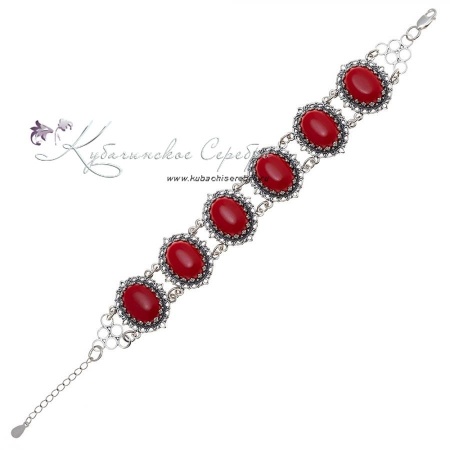 Браслет с сердоликом
