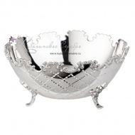 Конфетница с алмазной огранкой "Жасмин" (Новинка) 4070 