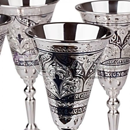 Набор серебряных рюмок на 40 мл