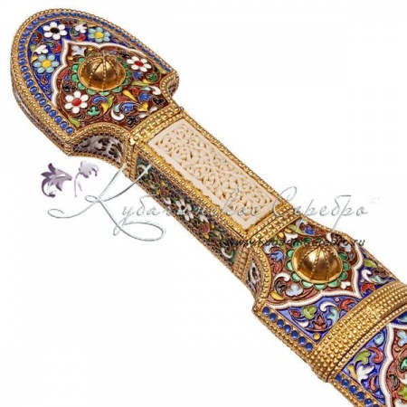 Кинжал с горячей эмалью, 64 см, арт №5016 Кинжал с горячей эмалью, 64 см