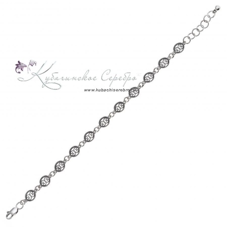 Браслет серебряный , арт №8406/1  Браслет серебряный