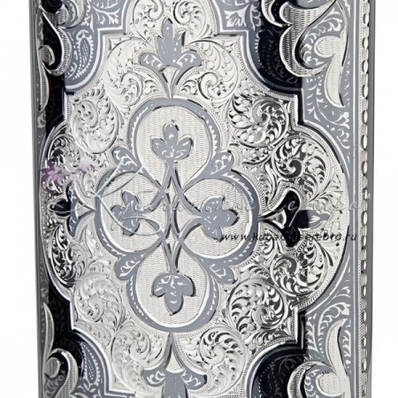 Фляга из серебра 925 пробы на 210 мл 