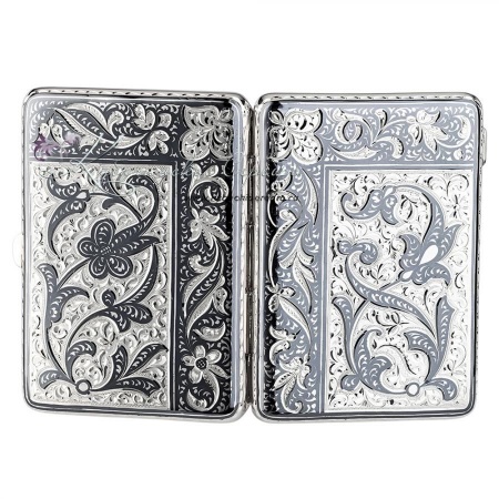 Портсигар серебряный (Новинка)