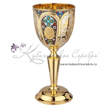 Кубок из серебра ручной работы!, арт №2204 Кубок из серебра ручной работы!