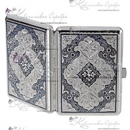 Портсигар из серебра