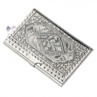 Визитница серебряная с чернью (Новинка) 3261 