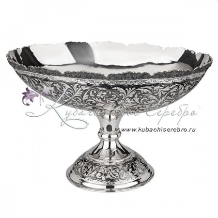 Большая овальная фруктовница (ваза)  