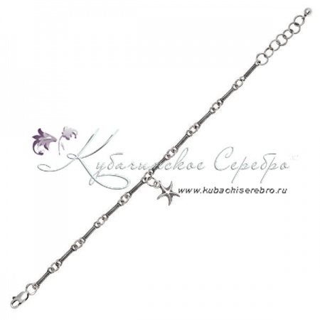 Браслет из серебра  Браслет из серебра Морская звездочка