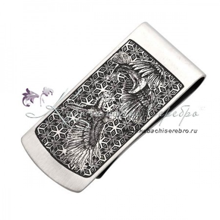 Зажим для денег Орлы 