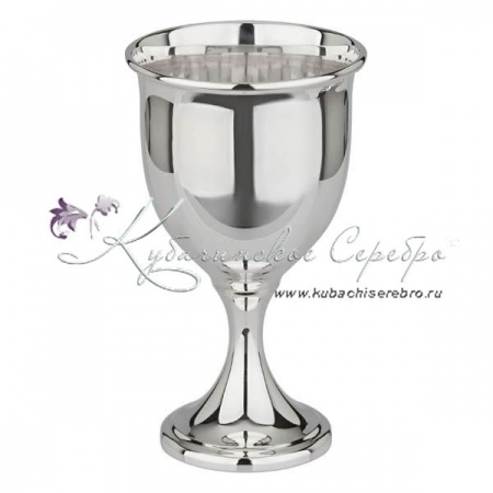 Рюмка гладкая из серебра 999 пробы на 40 мл 
