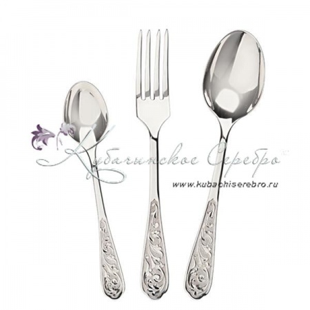 Набор десертных приборов 3 предмета Кубачи 1 
