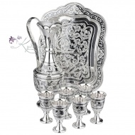 Сервиз коньячный серия "Кубачи"  7211