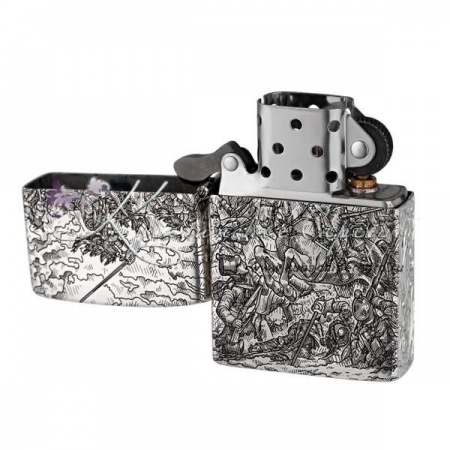 Зажигалка Всадник & Корабль 