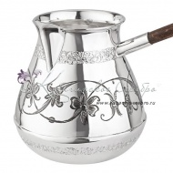 Большая турка с дубовой ручкой на 900 мл , арт №1152