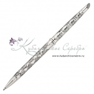 Ручка серебряная "Ромашки" 2303/33 
