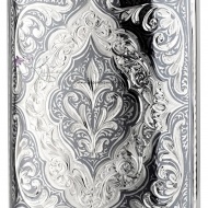 Фляга с чернью на 300 мл (Новинка), арт №6540