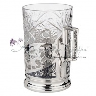 Подстаканник с чернением, арт №8023