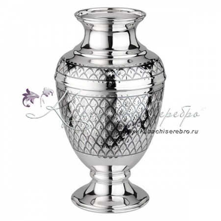 Ваза с чернением Ёлочка 