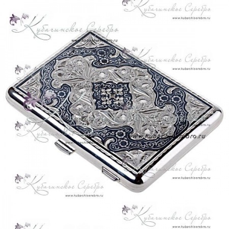 Портсигар из серебра