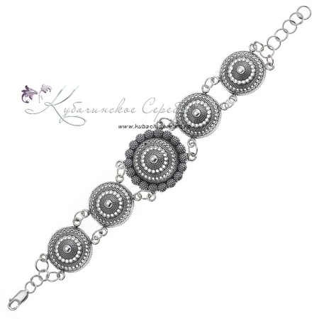 Браслет серебряный Греция 