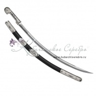 Шашка из серебра, длина 91 см  5026