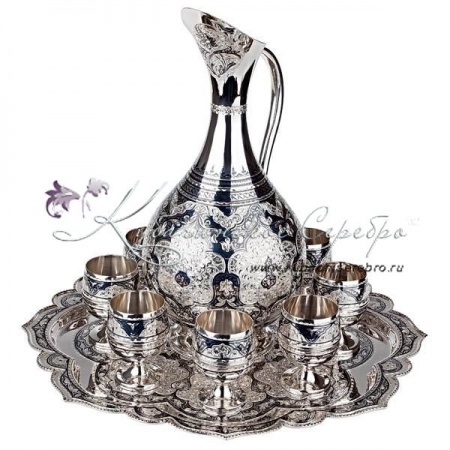 Сервиз коньячный в исполнении Люкс + на 8 персон