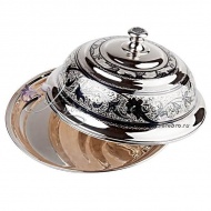 Масленка из серебра исполнение