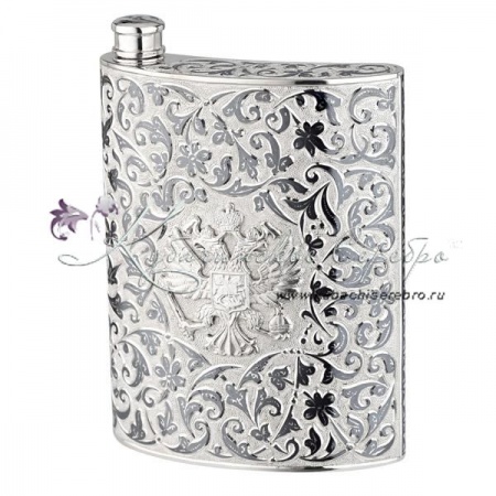 Фляга серия  Фляга серия Россия в исполнении Премиум на 280 мл