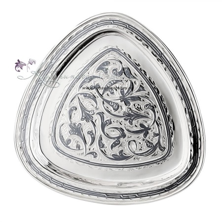 Поднос с чернением 