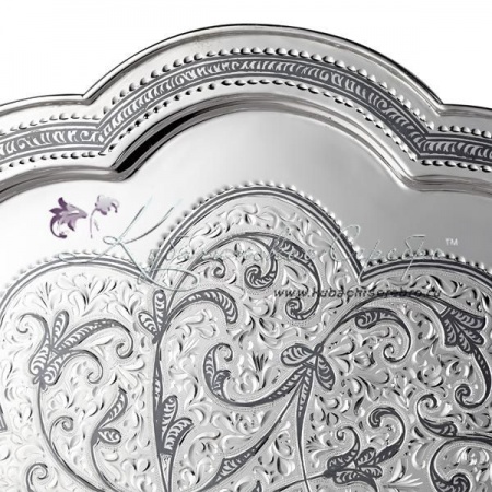 Поднос с чернением 