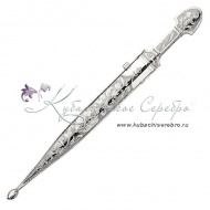 Кинжал из серебра, 41,5 см , арт №3500