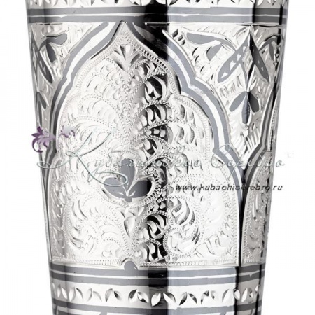 Стакан с чернением на 220 мл , арт №6170  Стакан с чернением на 220 мл