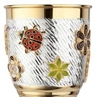 Стакан с горячей эмалью на 200 мл