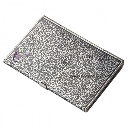 Визитница серебряная , арт №3096 Визитница серебряная