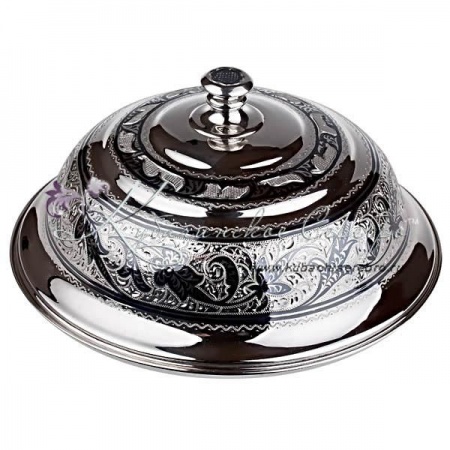 Масленка из серебра исполнение Эксклюзив 