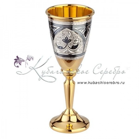 Набор рюмок с позолотой на 30 мл 